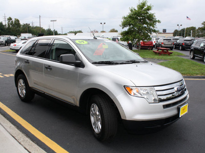 ford edge 2009 silver suv se gasoline 6 cylinders front wheel drive automatic with overdrive 07735