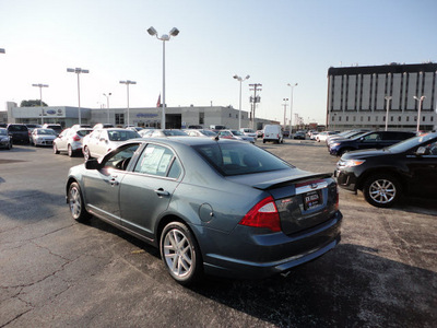ford fusion 2012 blue sedan sel flex fuel 6 cylinders front wheel drive automatic with overdrive 60546