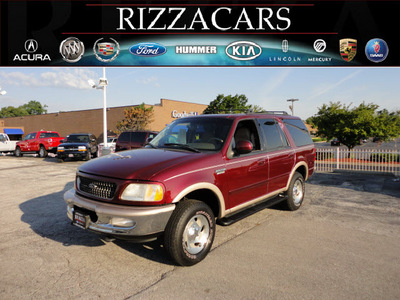 ford expedition 1998 red suv eddie bauer 4x4 gasoline v8 4 wheel drive automatic with overdrive 60546