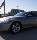 nissan 370z 2009 lt  gray coupe gasoline 6 cylinders rear wheel drive 6 speed manual 76018