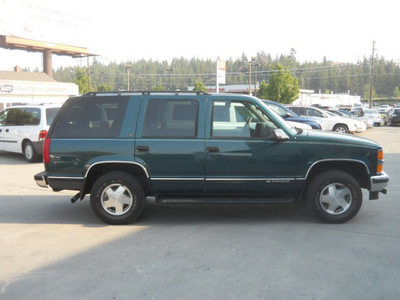 chevrolet tahoe 1998 green suv lt gasoline v8 4 wheel drive automatic with overdrive 99212