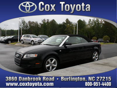 audi a4 2007 black 3 2l gasoline 6 cylinders all whee drive automatic 27215