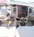 dodge ram pickup 3500 2003 beige laramie diesel 6 cylinders 4 wheel drive 6 speed manual 32401