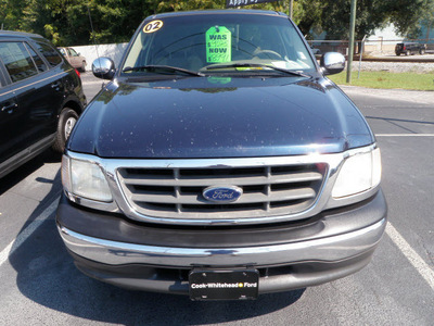 ford f 150 2002 blue xlt gasoline 8 cylinders rear wheel drive automatic with overdrive 32401