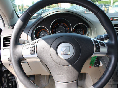 saturn aura 2008 black sedan xe gasoline 4 cylinders front wheel drive automatic 07701