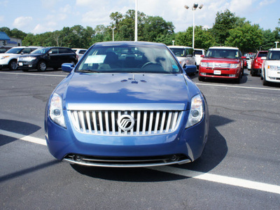 mercury milan 2010 blue sedan v6 premier flex fuel 6 cylinders front wheel drive automatic with overdrive 08753
