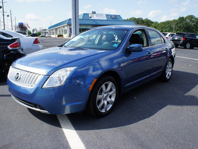 mercury milan 2010 blue sedan v6 premier flex fuel 6 cylinders front wheel drive automatic with overdrive 08753