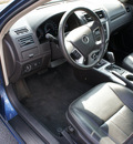 mercury milan 2010 blue sedan v6 premier flex fuel 6 cylinders front wheel drive automatic with overdrive 08753