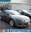 ford fusion 2012 gray sedan sel gasoline 4 cylinders front wheel drive automatic 07724