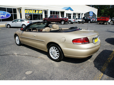 chrysler sebring 2001 champagne lxi gasoline 6 cylinders front wheel drive automatic 07724