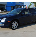 ford fusion 2007 dk  blue sedan i 4 sel gasoline 4 cylinders front wheel drive 5 speed manual 77065