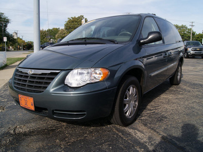 chrysler town and country 2006 blue van touring gasoline 6 cylinders front wheel drive automatic 60115