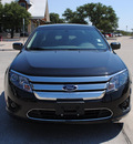 ford fusion 2011 black sedan se gasoline 4 cylinders front wheel drive automatic 76087