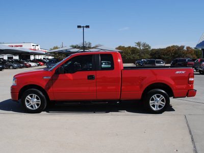 ford f 150 2008 red stx gasoline 8 cylinders 2 wheel drive automatic with overdrive 76087