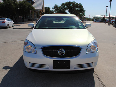 buick lucerne 2006 white sedan cxl gasoline 6 cylinders front wheel drive automatic 76087