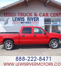 chevrolet silverado 1500 2005 red ls gasoline 8 cylinders 4 wheel drive automatic 98674