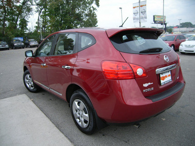 nissan rogue 2011 red suv s gasoline 4 cylinders all whee drive automatic 46219