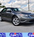 ford taurus 2011 gray sedan sel gasoline 6 cylinders front wheel drive automatic 32837