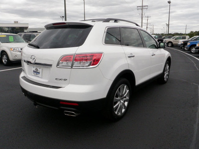 mazda cx 9 2008 white suv awd gasoline 6 cylinders all whee drive automatic 56301