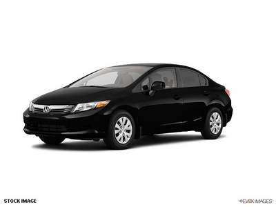 honda civic 2012 black sedan lx gasoline 4 cylinders front wheel drive 5 speed automatic 47129