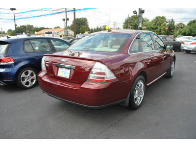 ford taurus 2008 dk  red sedan limited gasoline 6 cylinders all whee drive automatic 08016