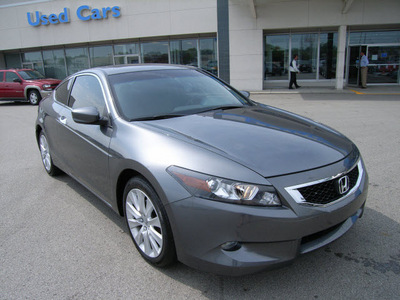 honda accord 2009 dk  gray coupe exl nav gasoline 6 cylinders front wheel drive automatic 46219