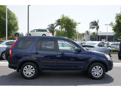 honda cr v 2006 blue suv ex 4wd gasoline 4 cylinders all whee drive automatic 91761