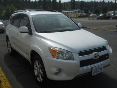 toyota rav4 2010 white suv limited gasoline 6 cylinders 4 wheel drive 5 speed automatic 99208
