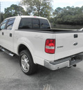 ford f 150 2008 white pickup truck lariat flex fuel 8 cylinders 4 wheel drive automatic 32783