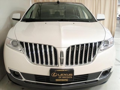 lincoln mkx 2011 white suv ltd awd navi gasoline 6 cylinders all whee drive shiftable automatic 55391