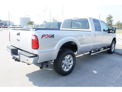 ford f 350 super duty 2012 ingot silver metall lariat biodiesel 8 cylinders 4 wheel drive shiftable automatic 77388