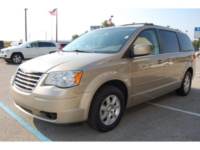 chrysler town and country 2008 lt  brown van touring gasoline 6 cylinders front wheel drive automatic 46036