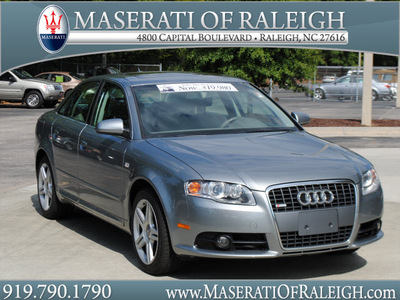 audi a4 2008 gray sedan 2 0t gasoline 4 cylinders front wheel drive shiftable automatic 27616