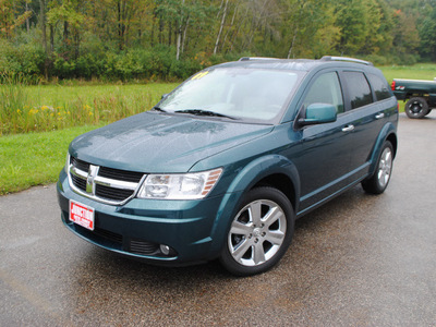 dodge journey 2009 green suv r t gasoline 6 cylinders all whee drive 6 speed automatic 44024