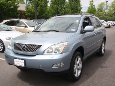 lexus rx 330 2004 lt  blue suv premium package gasoline 6 cylinders all whee drive automatic 07755