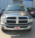 dodge ram 1500 2003 gray slt gasoline 8 cylinders 4 wheel drive automatic with overdrive 99212