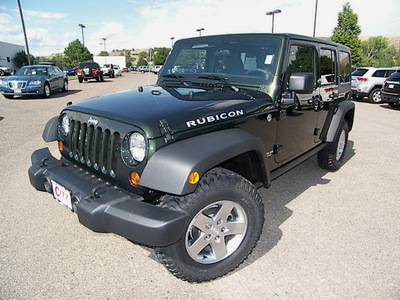 jeep wrangler 2012 green suv unlimited rubic gasoline 6 cylinders 4 wheel drive automatic 81212