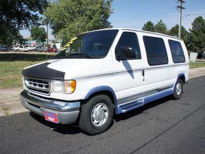 ford econoline e 150 1997 white van 63k actual miles v6 automatic with overdrive 80012