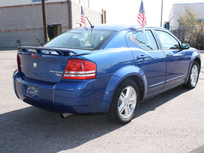 dodge avenger 2010 blue sedan r t gasoline 4 cylinders front wheel drive automatic 80229