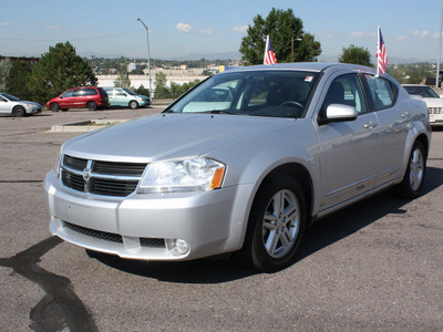 dodge avenger 2010 silver sedan r t gasoline 4 cylinders front wheel drive automatic 80229