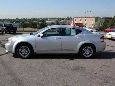 dodge avenger 2010 silver sedan r t gasoline 4 cylinders front wheel drive automatic 80229