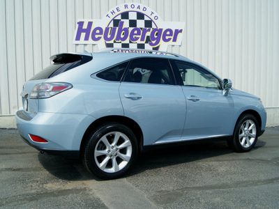 lexus rx 350 2010 cerulean blue suv gasoline 6 cylinders all whee drive automatic 80905