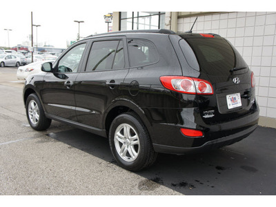 hyundai santa fe 2011 black suv gasoline 4 cylinders all whee drive not specified 47130