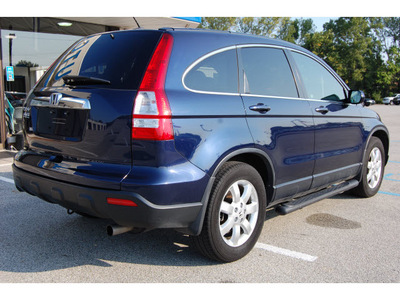 honda cr v 2007 dk  blue suv ex l gasoline 4 cylinders all whee drive automatic 46036