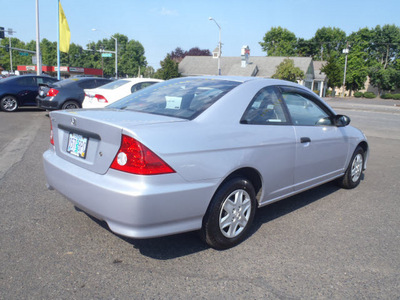 honda civic 2005 silver coupe value package gasoline 4 cylinders front wheel drive automatic 98632