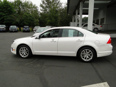 ford fusion 2010 white sedan sel flex fuel 6 cylinders front wheel drive shiftable automatic 98032