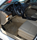 honda accord 2010 white sedan ex l v6 w navigation gasoline 6 cylinders front wheel drive automatic 75228