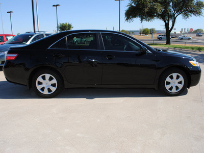 toyota camry 2007 black sedan le gasoline 4 cylinders front wheel drive automatic 75228
