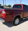 toyota tundra 2006 red sr5 gasoline 8 cylinders rear wheel drive automatic 75228