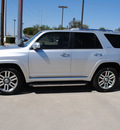 toyota 4runner 2010 silver suv limited w navigation gasoline 6 cylinders 2 wheel drive automatic 75228